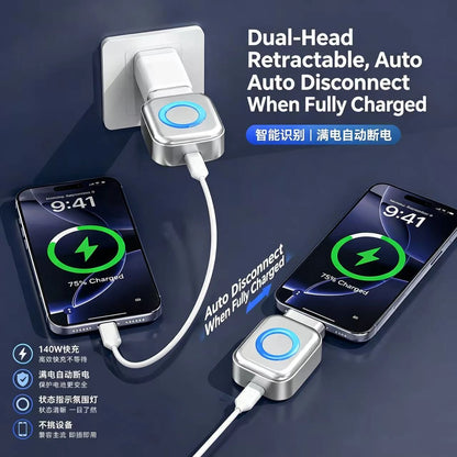 USB-C Auto Eject Charging Adapter