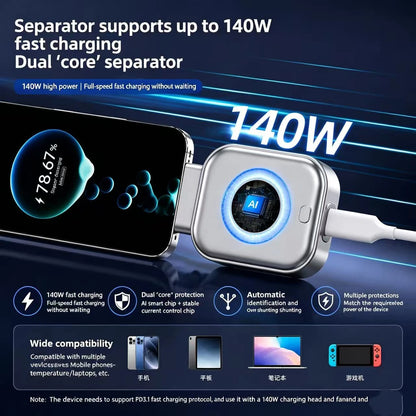 USB-C Auto Eject Charging Adapter