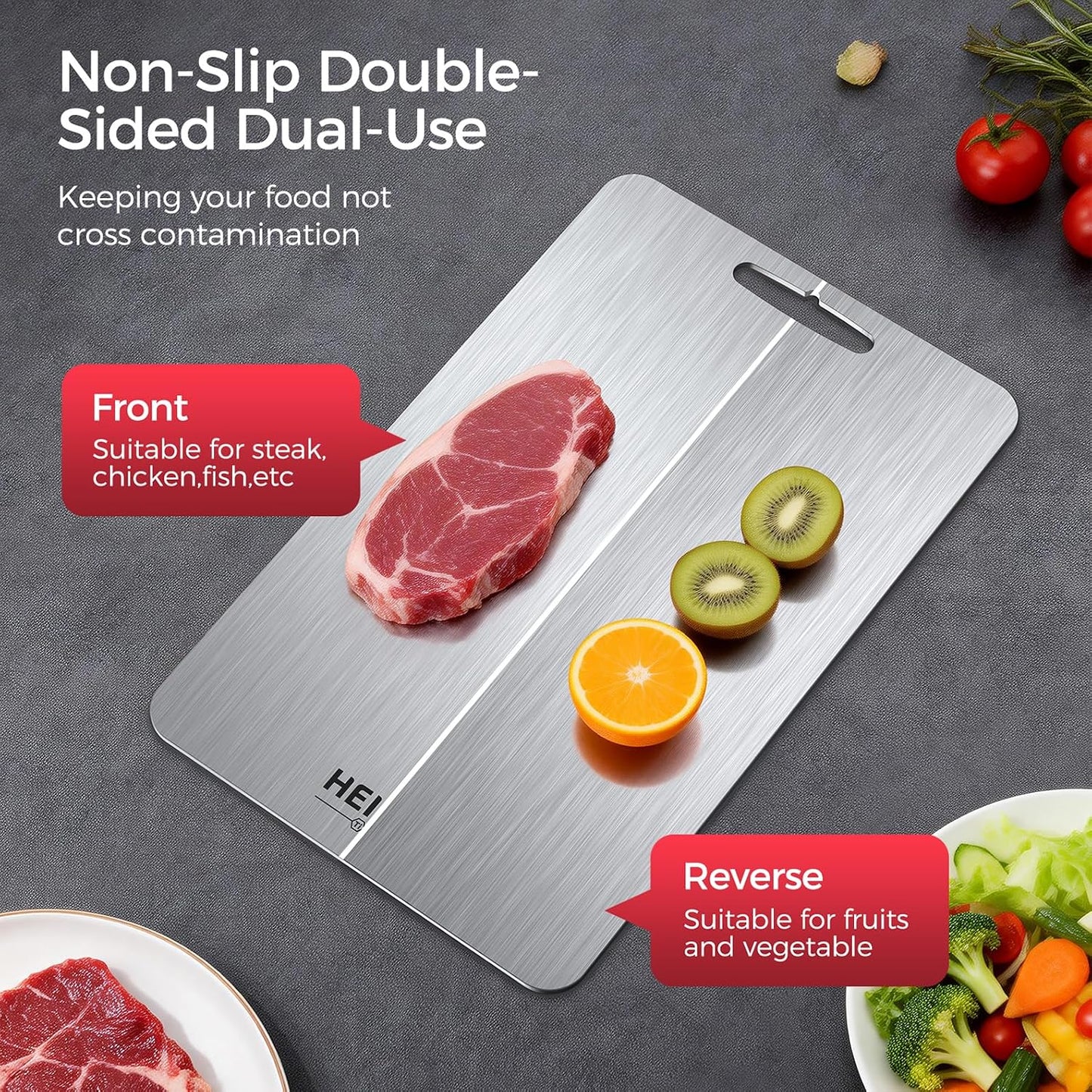 Titanium cutting board